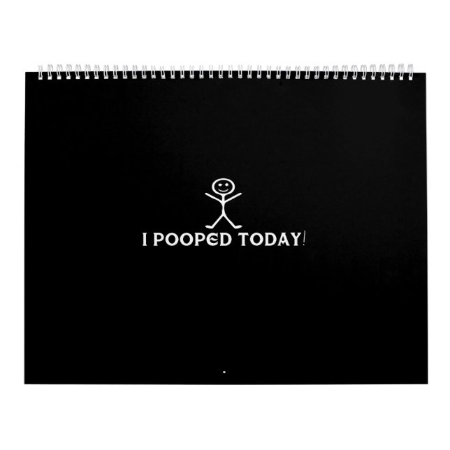 i pooped today kalender (Titelbild)