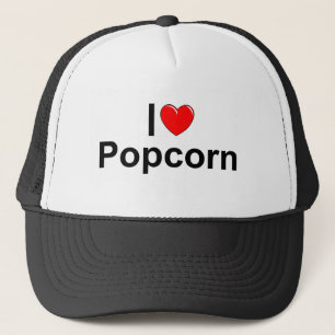 I Popcorn der Liebe-(Herz) Truckerkappe