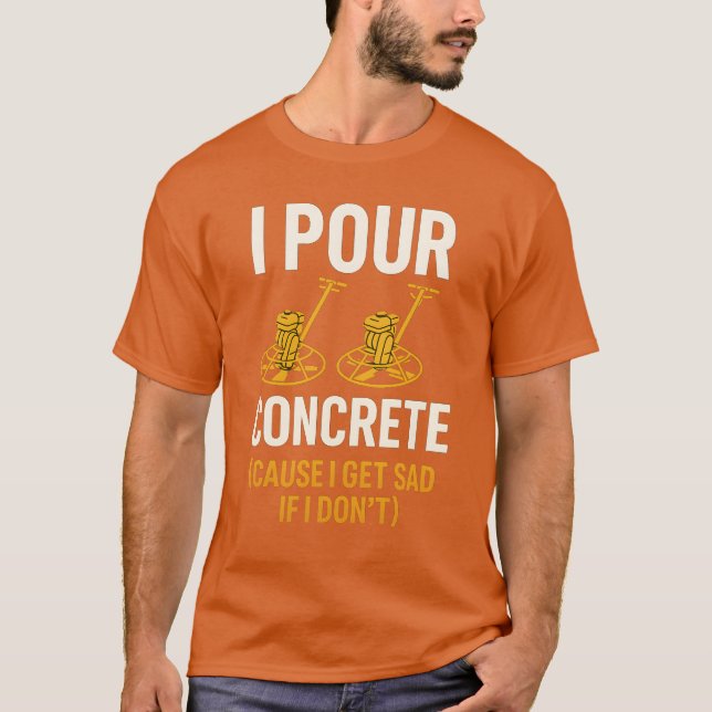 I POUR CONCREATE T-Shirt (Vorderseite)