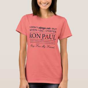 I Prefer Ron Paul Shirt