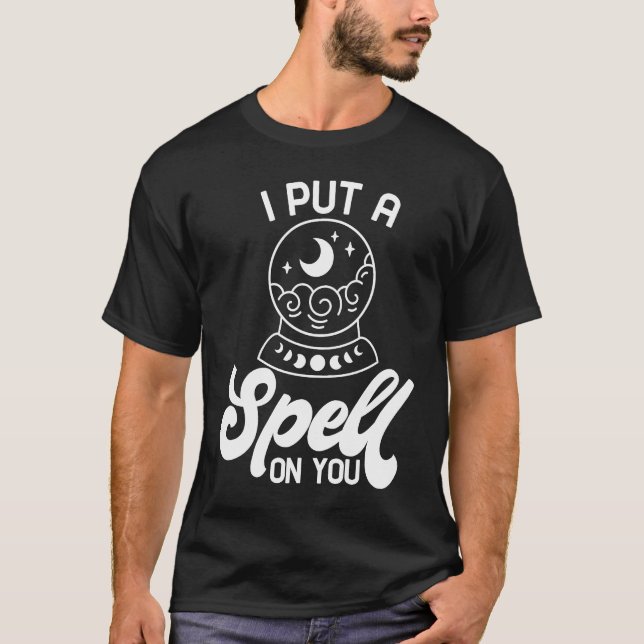 I Put A Spell On You Witch Cute Halloween Outfit C T-Shirt (Vorderseite)