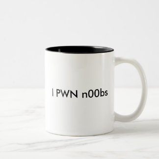I PWN n00bs Zweifarbige Tasse