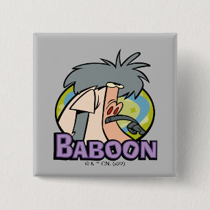 I.R. Baboon Character Abzeichen Button