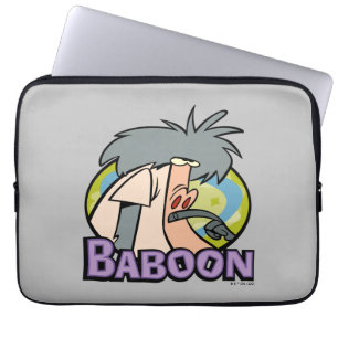 I.R. Baboon Character Abzeichen Laptopschutzhülle