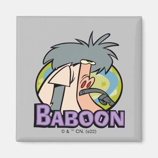 I.R. Baboon Character Abzeichen Magnet (Vorne)
