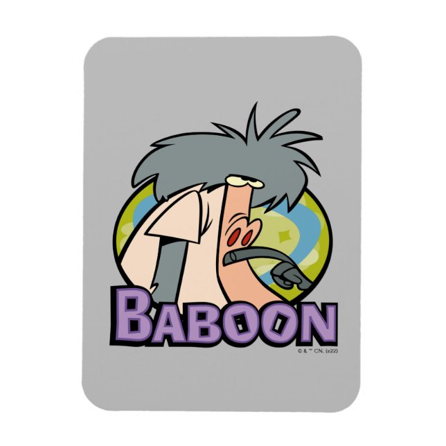I.R. Baboon Character Abzeichen Magnet (Vertikal)