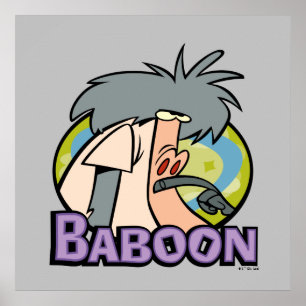 I.R. Baboon Character Abzeichen Poster