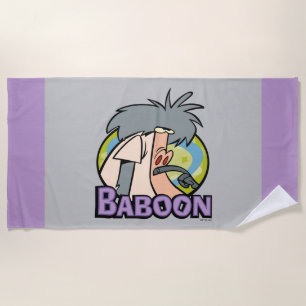 I.R. Baboon Character Abzeichen Strandtuch