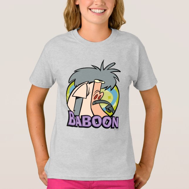 I.R. Baboon Character Abzeichen T-Shirt (Vorderseite)