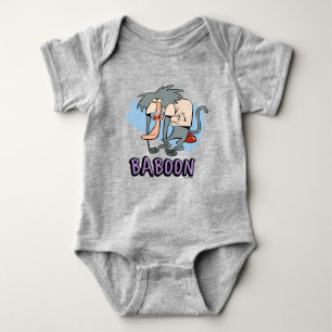 I.R. Baboon Character Graphic Baby Strampler