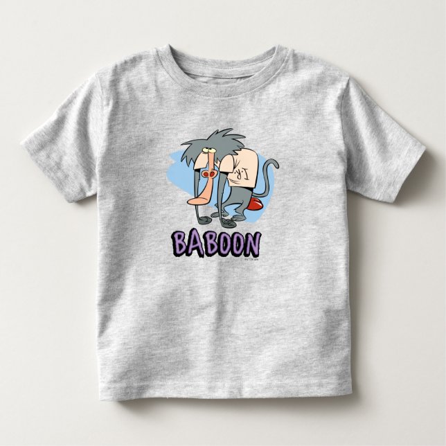 I.R. Baboon Character Graphic Kleinkind T-shirt (Vorderseite)