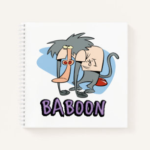 I.R. Baboon Character Graphic Notizbuch