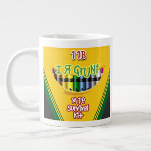 "I R GRUNT" Anpassbar 20oz Jumbo-Tasse