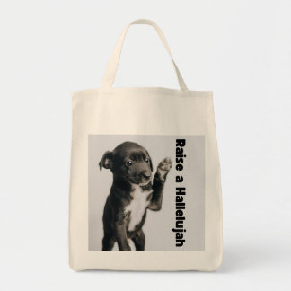 "I Raise a Hallelujah" Tote Bag - Christliche Song Tragetasche