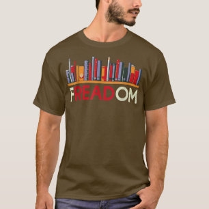 I Read Banned Books Week Book Lover Bibliophile Fu T-Shirt