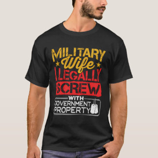 I Rechtlich mit staatlichen Vermögenswerten geschr T-Shirt