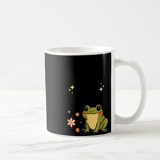 I Refuse To Lose My Whimsy – Cute Frog Quote Funny Kaffeetasse (Rechts)