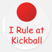 i Regel beim Kickballsticker