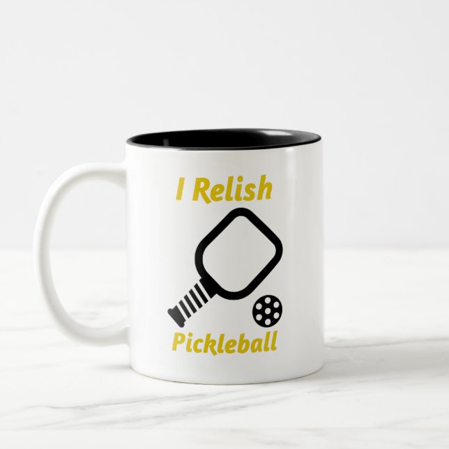 I Relief Pickleball Coffee Tasse (Links)