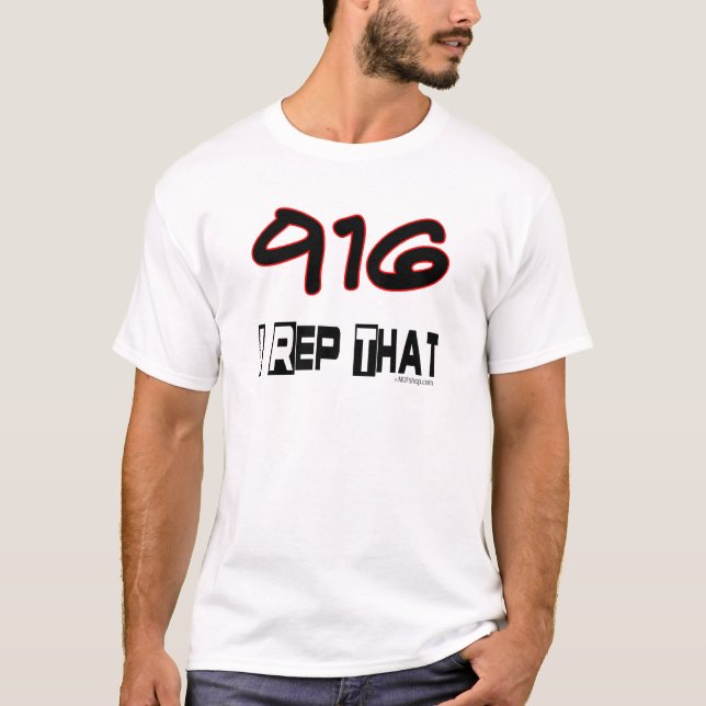 I Repräsentant der Postleitzahl 916 T-Shirt (Vorderseite)