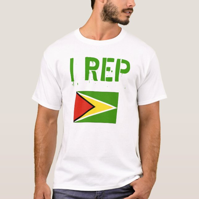 I REPRÄSENTANT GUYANA T-Shirt (Vorderseite)