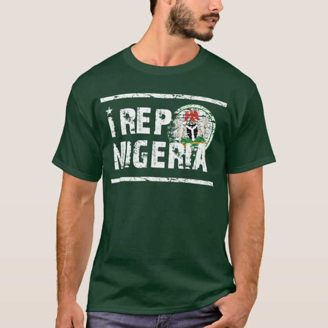 I Repräsentant Nigeria T-Shirt (Vorderseite)