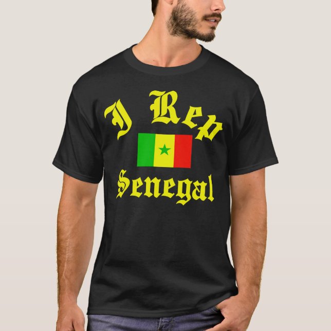 I Repräsentant Senegal T-Shirt (Vorderseite)