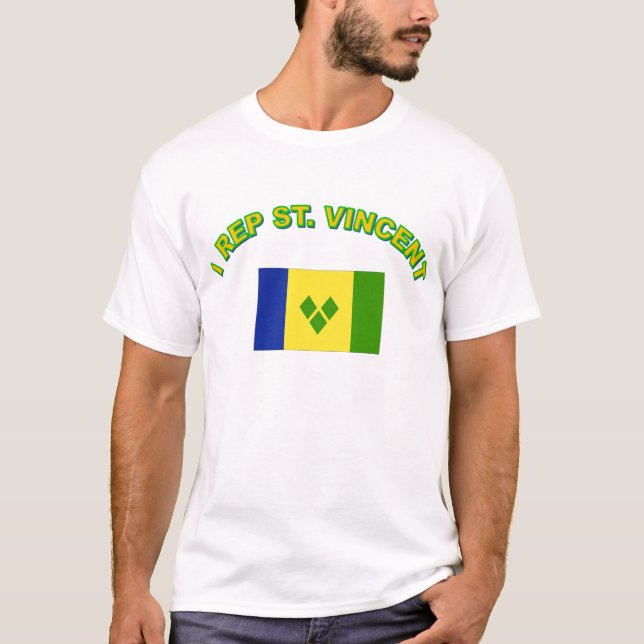 I REPRÄSENTANTEN-ST. VINCENT T-Shirt (Vorderseite)