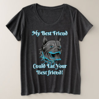 "I Rescue Hunde" Funny Dog Große Größe T-Shirt