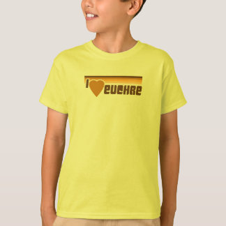 I Retro 70er LiebeEuchre T-Shirt