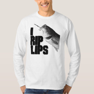 I RIP-LIPPENlange Hülse T-Shirt