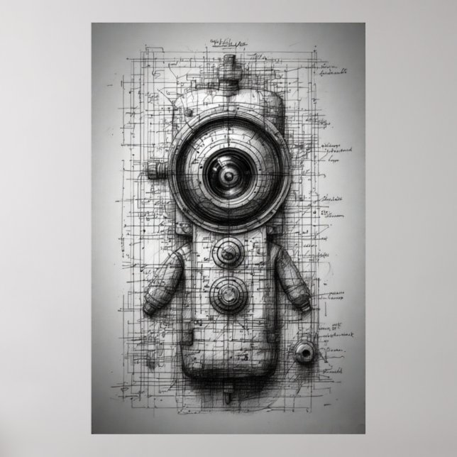 I Robot Poster (Vorne)