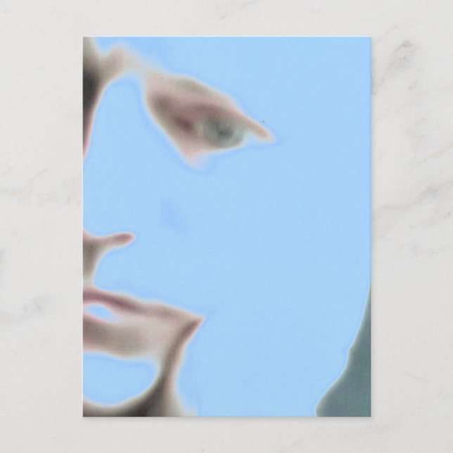 i Roboter Postkarte (Vorderseite)