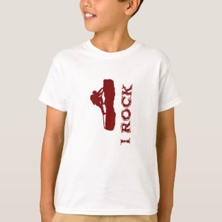 i Rock (rot) Unisex Kids T-Shirt