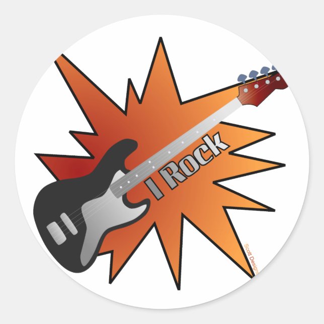 I Rock Stickers (Vorderseite)