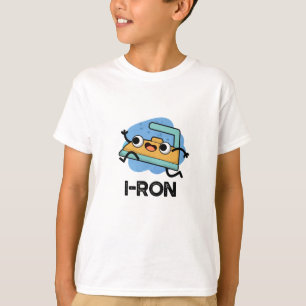 I ron Funny Running Iron Pun T-Shirt