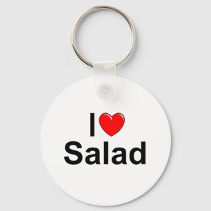 I Salat der Liebe-(Herz) Schlüsselanhänger