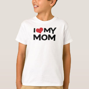 I scherzt Liebe der mein Tag der Mama-Mutter T - T-Shirt