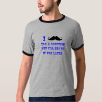 I Schnurrbart Sie ein Fragen-T-Shirt