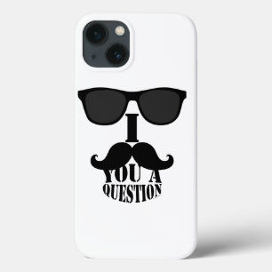 I Schnurrbart Sie eine Fragen-Verkleidung Case-Mate iPhone Hülle