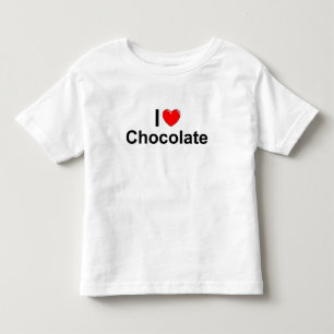 I Schokolade der Liebe-(Herz) Kleinkind T-shirt