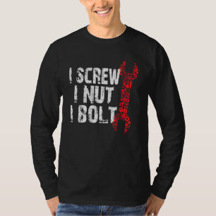 I Schrauben I Nut I Bolzengarage Mechanische Da ge T-Shirt