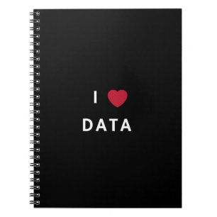 I schwärzen Liebe-Daten Notizbuch - vervollkommne Notizblock