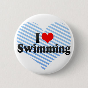 I schwimmende Liebe Button