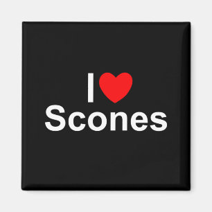 I Scones der Liebe-(Herz) Magnet