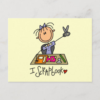 I Scrapbook Postkarte