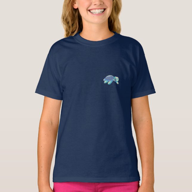 "I sea you" Schildkröte-T - Shirt (Vorderseite)