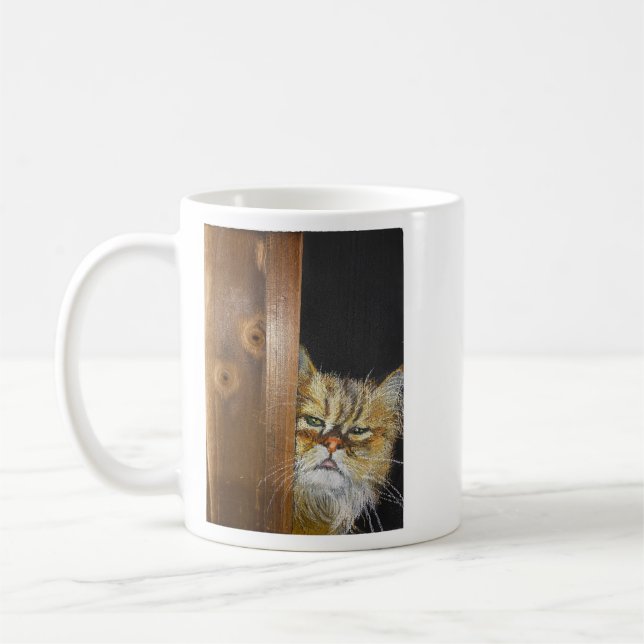 I See You Mug – Staring Cat Design Kaffeetasse (Links)