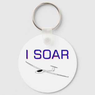 I Segelflugzeuge von SOAR Schlüsselanhänger