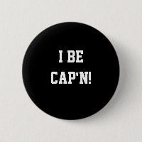 I seien Sie Cap'n. Schwarzweiss.